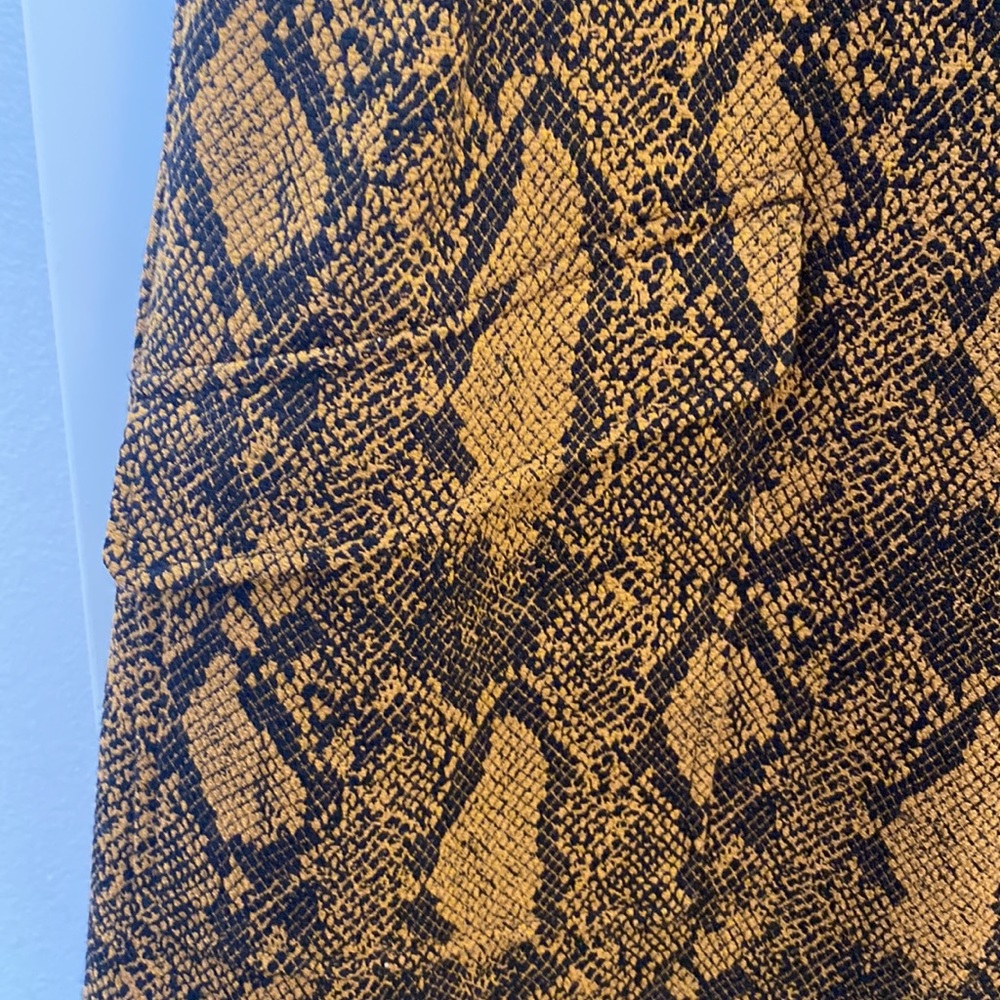 Joie Tonie Snakeskin Python Print Dress - image 3